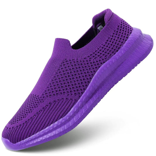 Womens Casual Walking Shoes Mesh Running Tennis Sneakers Lightweight Comfort Work Gym Non Slip Gym Shoes - Dakdouksson