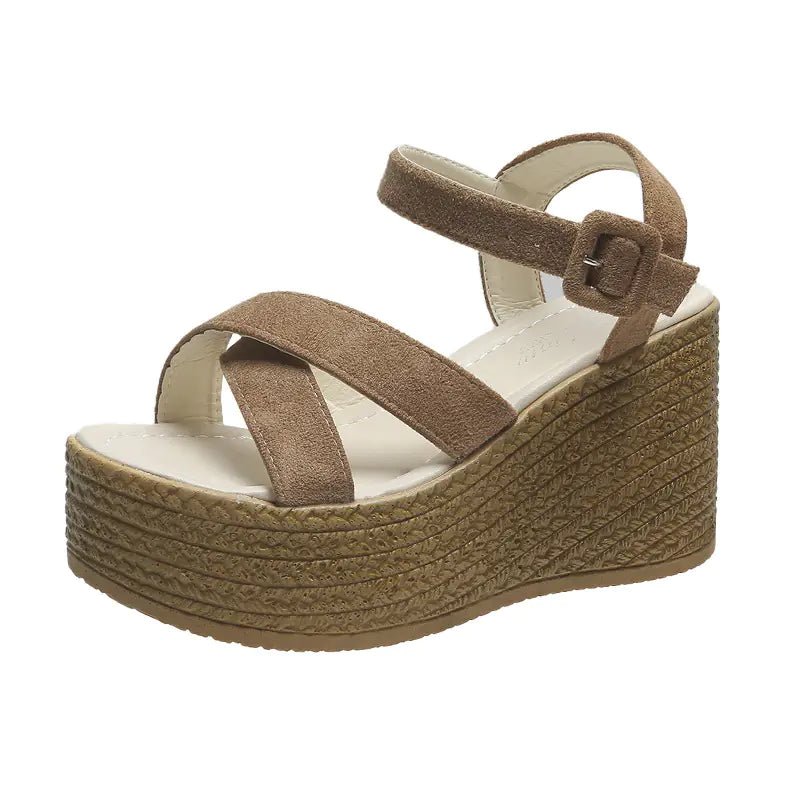 Women's Waterproof Platform Wedge Sandals 2022 Summer - Dakdouksson