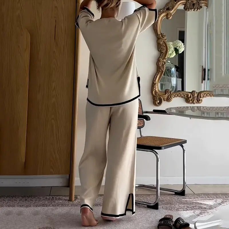 2023 Women's Autumn Leisure Two - Piece Set - Dakdouksson