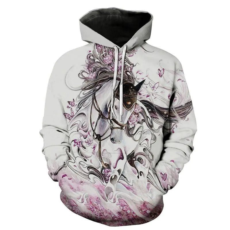 3D Digital Print Hoodie - Stylish and Trendy - Dakdouksson