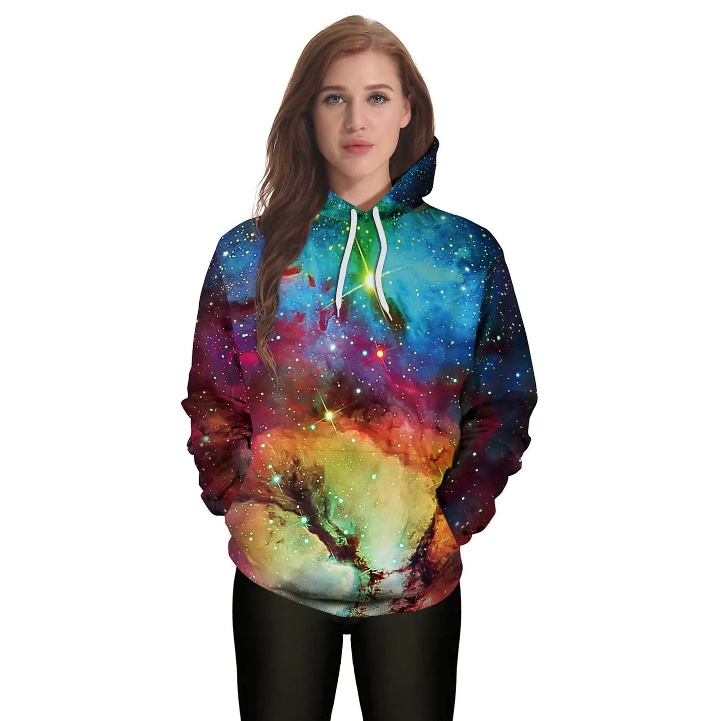 3D Graffiti Printed Hoodie for Men and Women - Dakdouksson