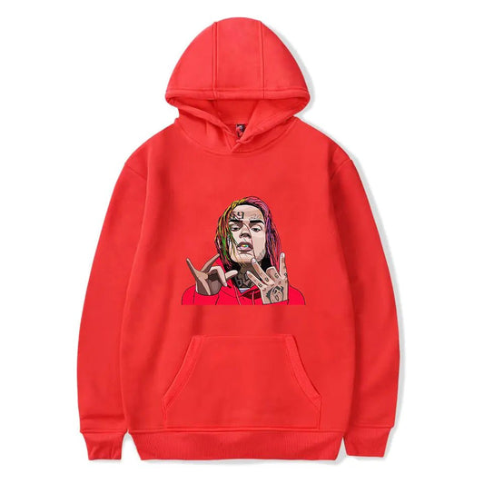 6ix9ine Hoodie - Hip Hop Fashion Sweatshirt - Dakdouksson