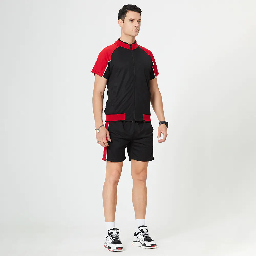 Trendy Men's Casual Sports Suit Short Set