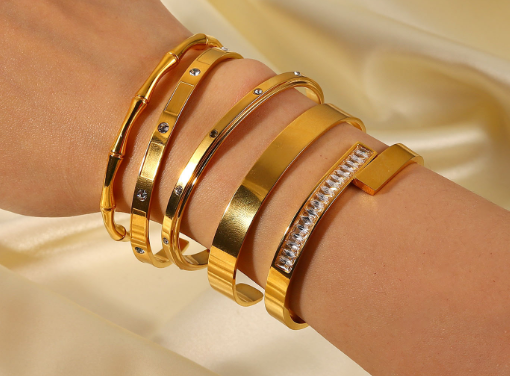 Vintage Stainless Steel Bracelet for Women