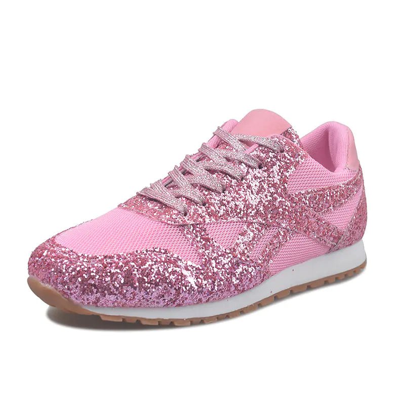 Autumn Sequined Platform Sneakers for Women (Plus Size) - Dakdouksson