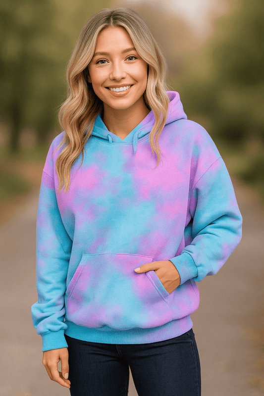 Ayolanni preppy clothes for girls Cute Hoodies for Teen Girls Trendy Preppy Hooded Sweatshirts Oversized Long Sleeve Shirts Gradient Clothes for Girls - Dakdouksson