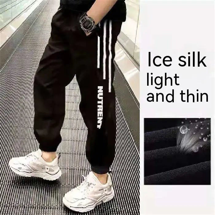 Boys' Quick - Drying Ice Silk Summer Sports Pants - Dakdouksson