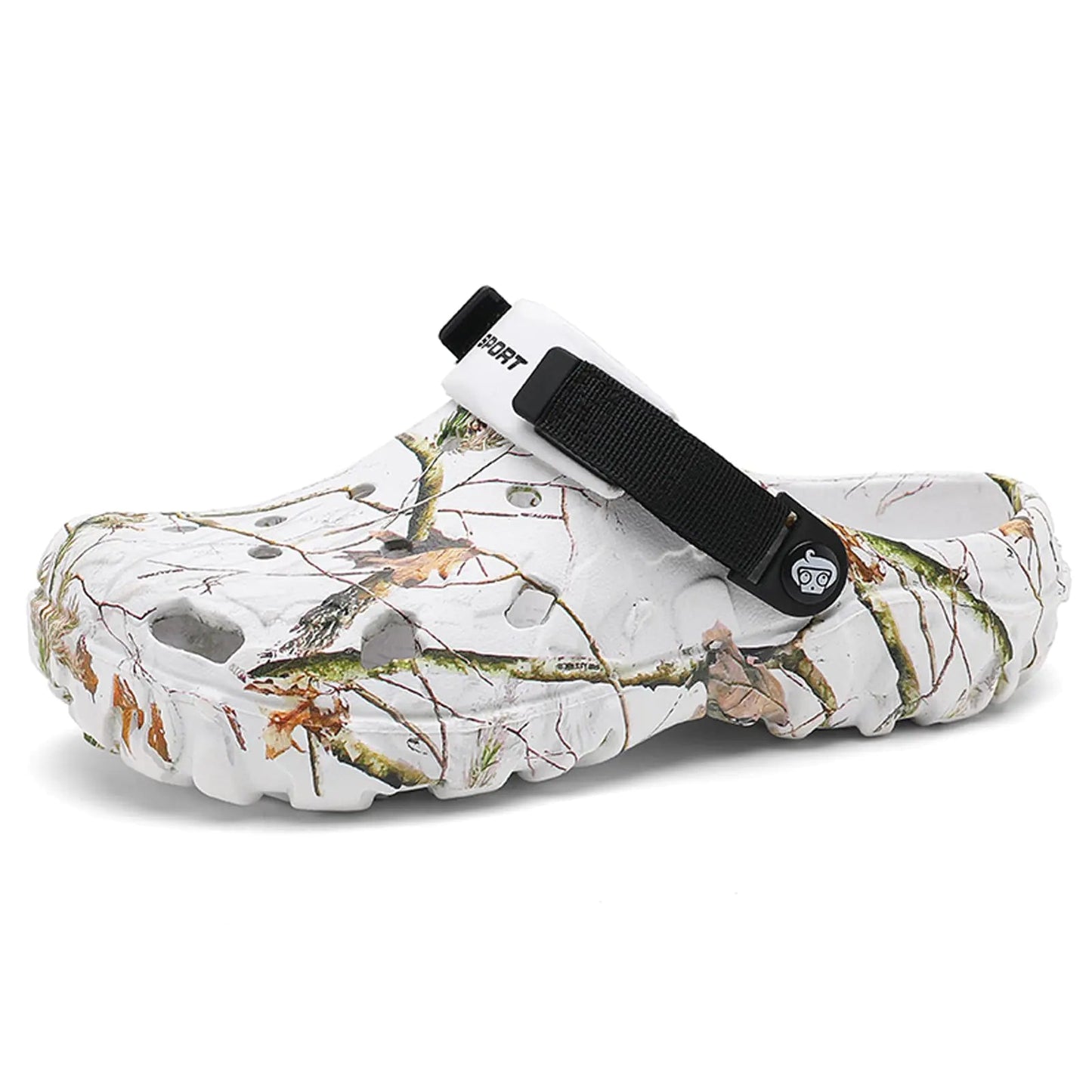 CERYTHRINA Garden Clogs Shoes Men Sandals: Lightweight Breathable - Slip On Summers Beach Walking Slippers White 45 - Dakdouksson