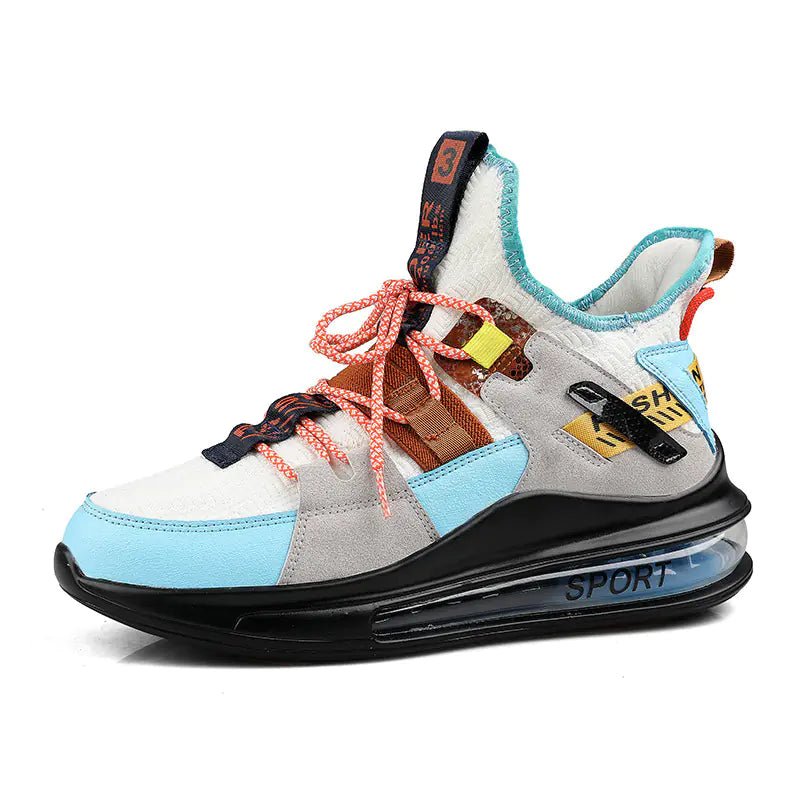 Colorful Dad Sneakers for Men - Breathable Casual Style - Dakdouksson