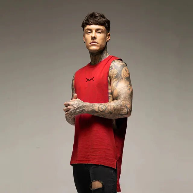 Cotton Hip Hop Bodybuilding Tank Tops for Men - Dakdouksson