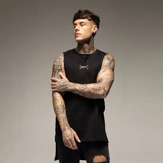 Cotton Hip Hop Bodybuilding Tank Tops for Men - Dakdouksson