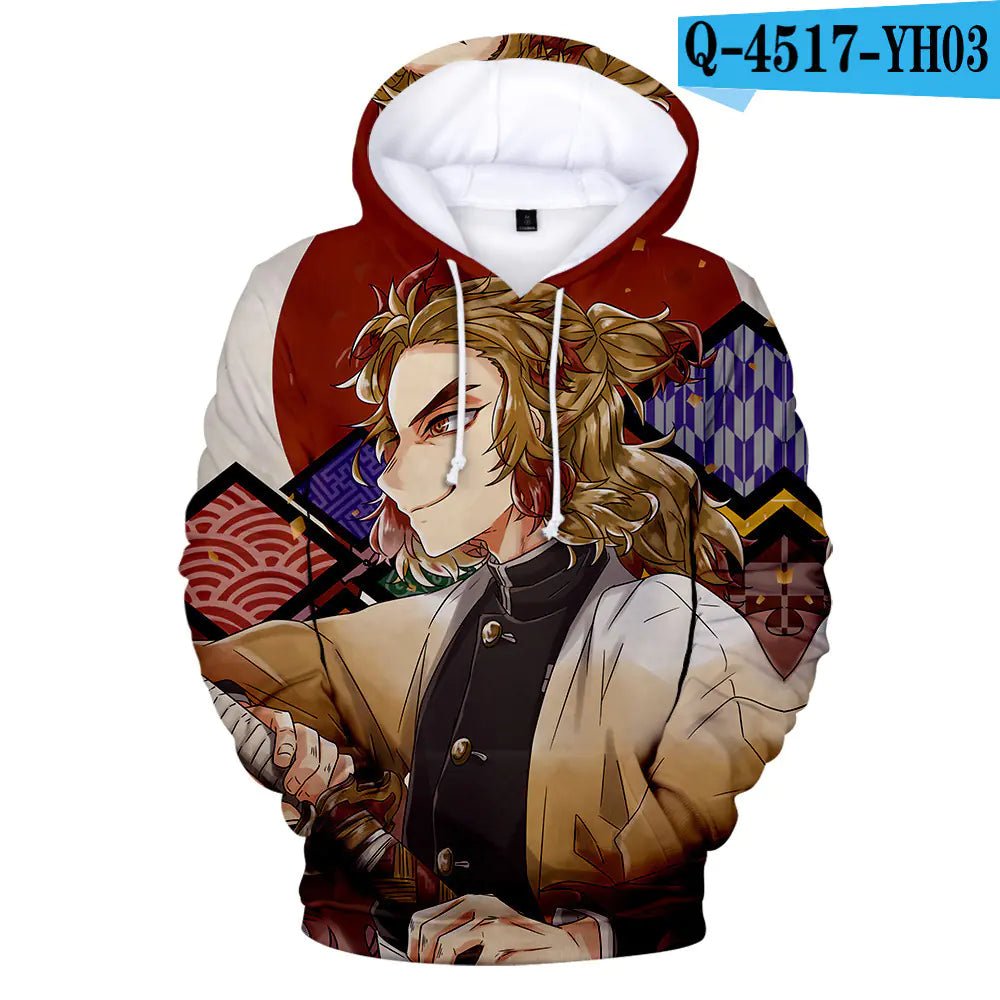 Demon Slayer Tanjiro Kamado 3D Hoodie for All - Dakdouksson