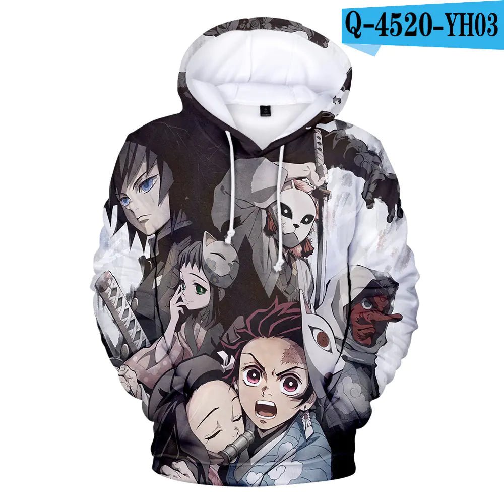 Demon Slayer Tanjiro Kamado 3D Hoodie for All - Dakdouksson