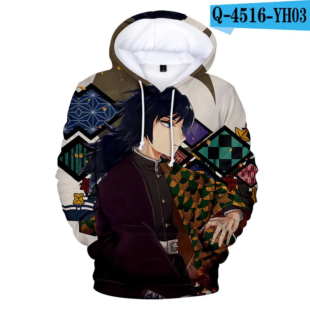 Demon Slayer Tanjiro Kamado 3D Hoodie for All - Dakdouksson