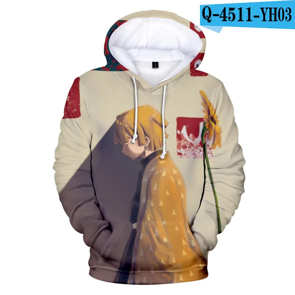 Demon Slayer Tanjiro Kamado 3D Hoodie for All - Dakdouksson