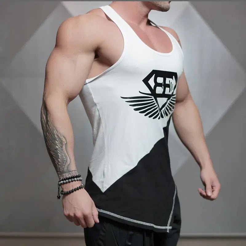 Gym Sleeveless Muscle Tank Top for Men - Dakdouksson