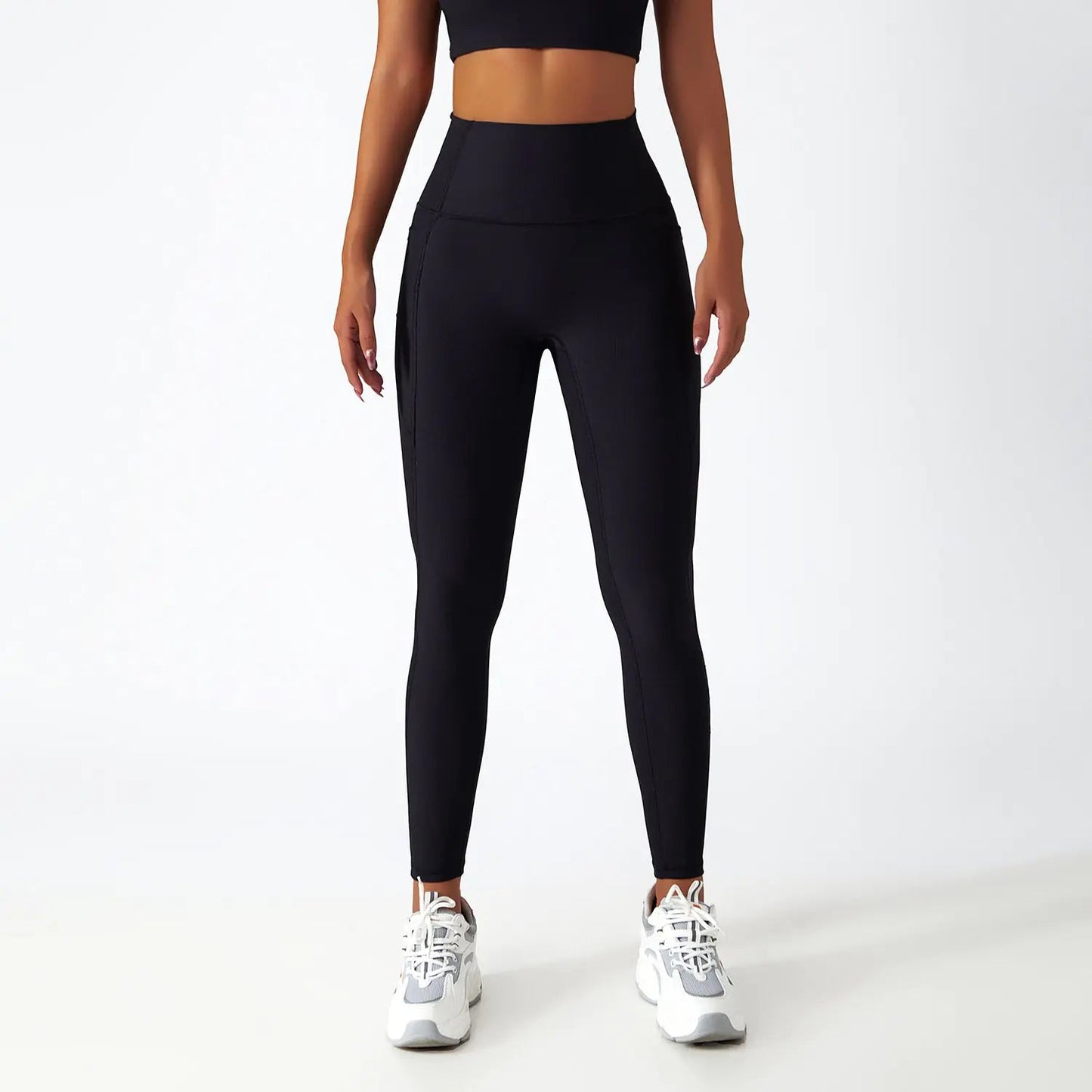 High Waist Peach Hip Lifting Yoga Tights for Women - Dakdouksson