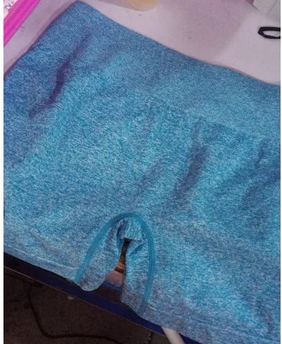 High Waist Yoga Shorts and Sports Leggings Set - Dakdouksson