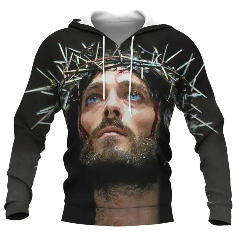 Jesus Amen 3D Hoodie for Men and Women Harajuku Fashion - Dakdouksson