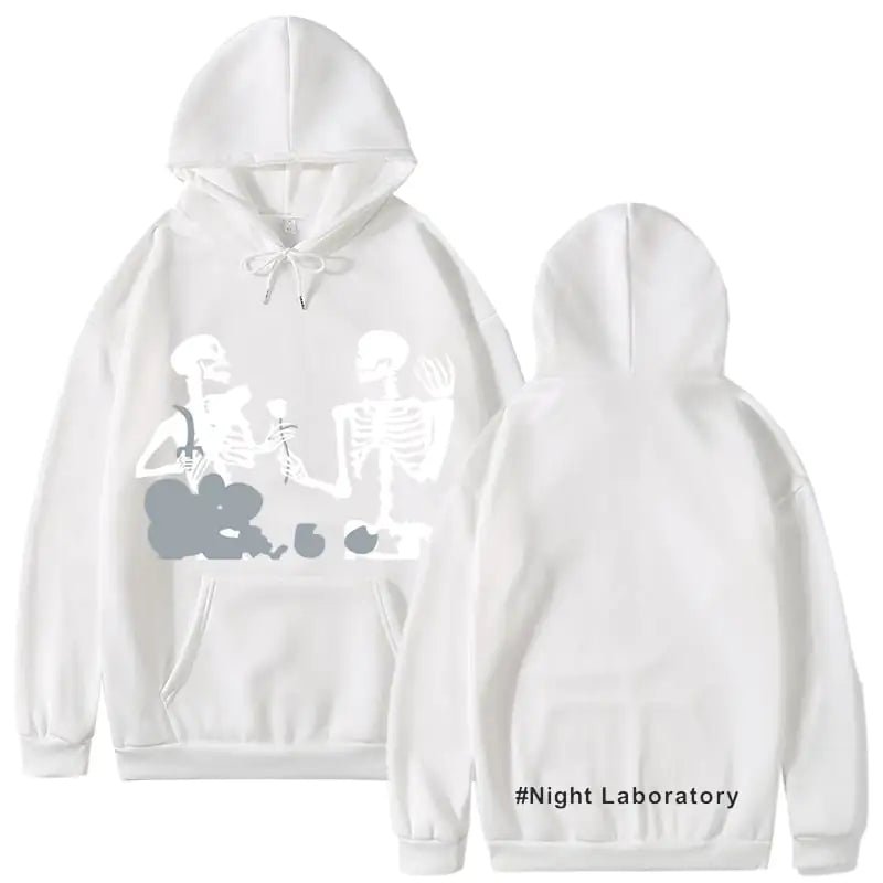 Korean Style Versatile Personality Hoodie for Night Lab - Dakdouksson