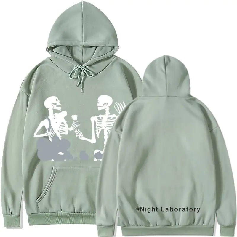 Korean Style Versatile Personality Hoodie for Night Lab - Dakdouksson