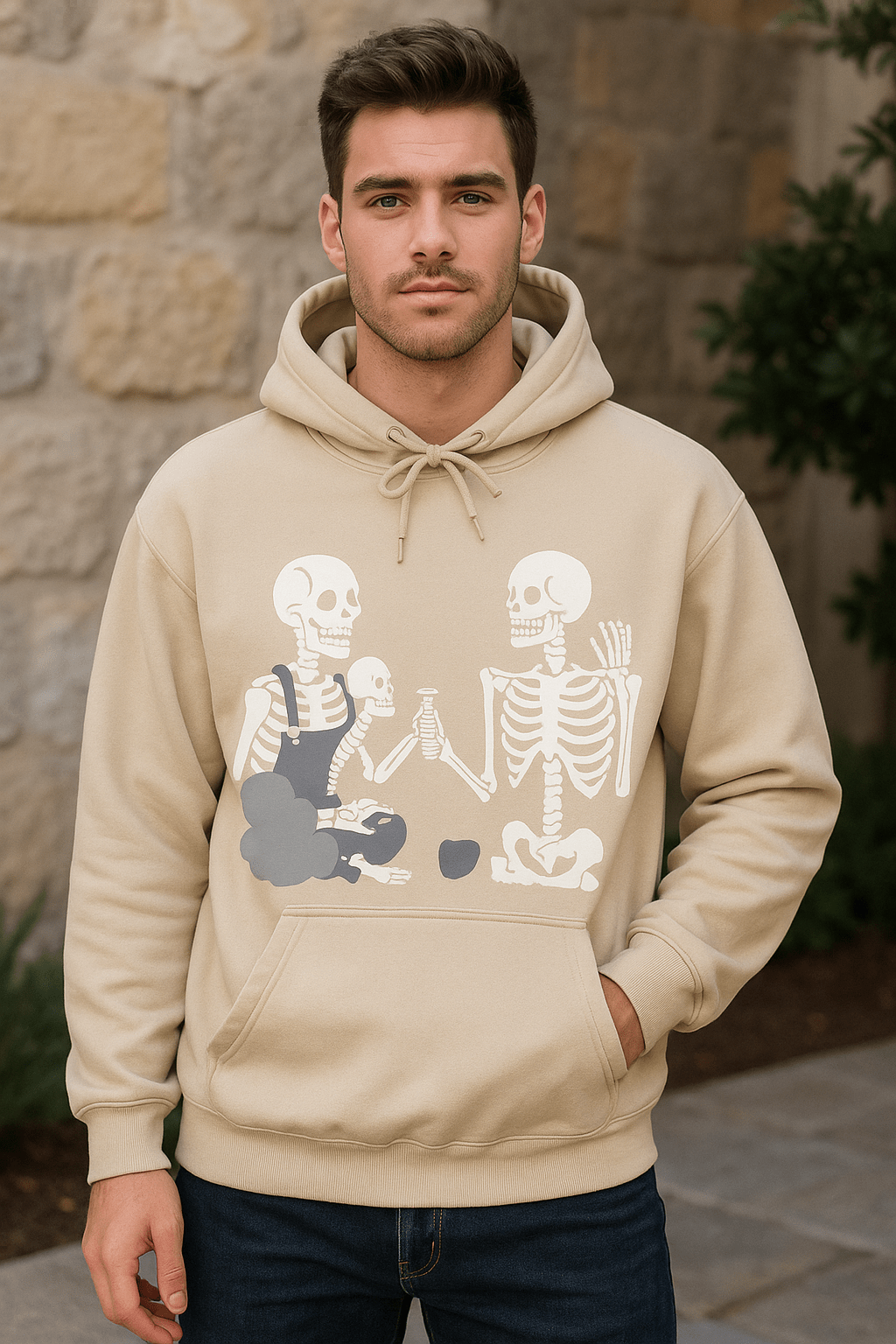 Korean Style Versatile Personality Hoodie for Night Lab - Dakdouksson