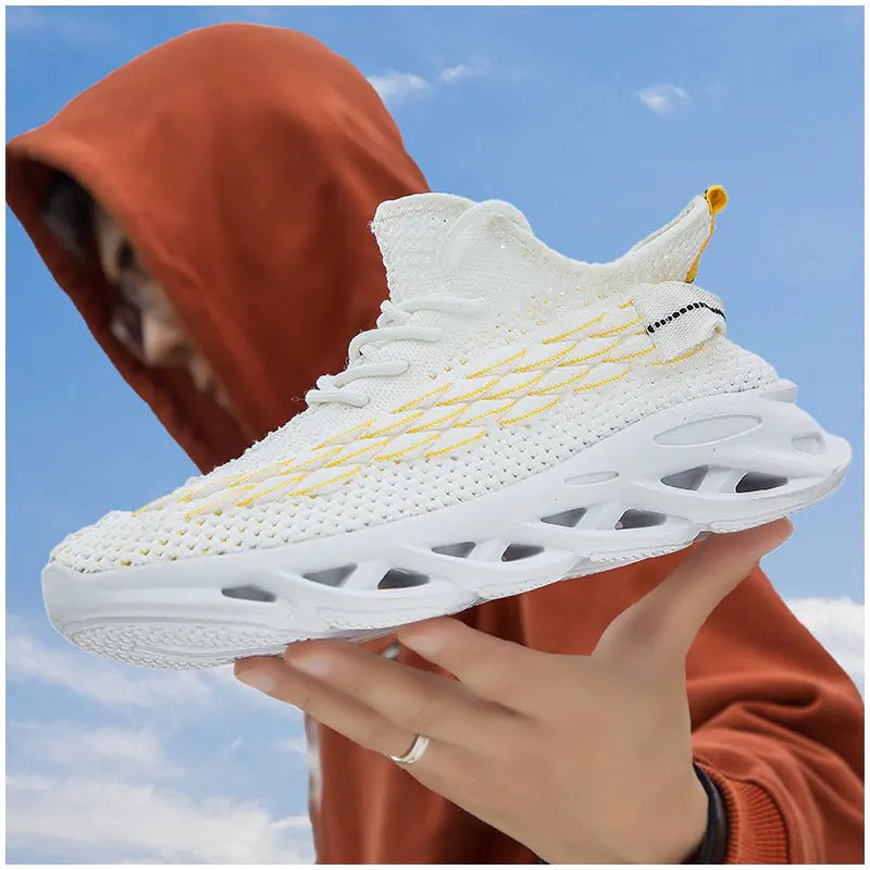 Men's Breathable Fashion Flyknit Running Shoes - Dakdouksson