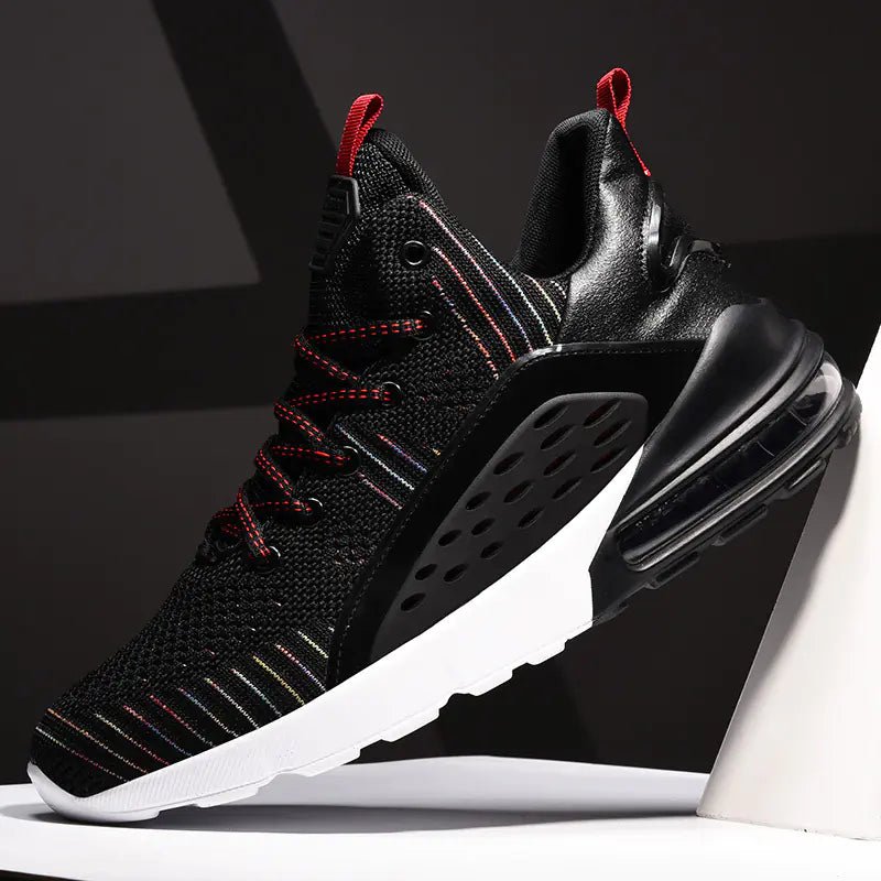 Men's Breathable Flyknit Cushion Running Shoes - Dakdouksson