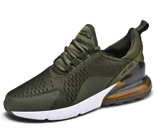 Men's Breathable Flyknit Cushion Running Shoes - Dakdouksson