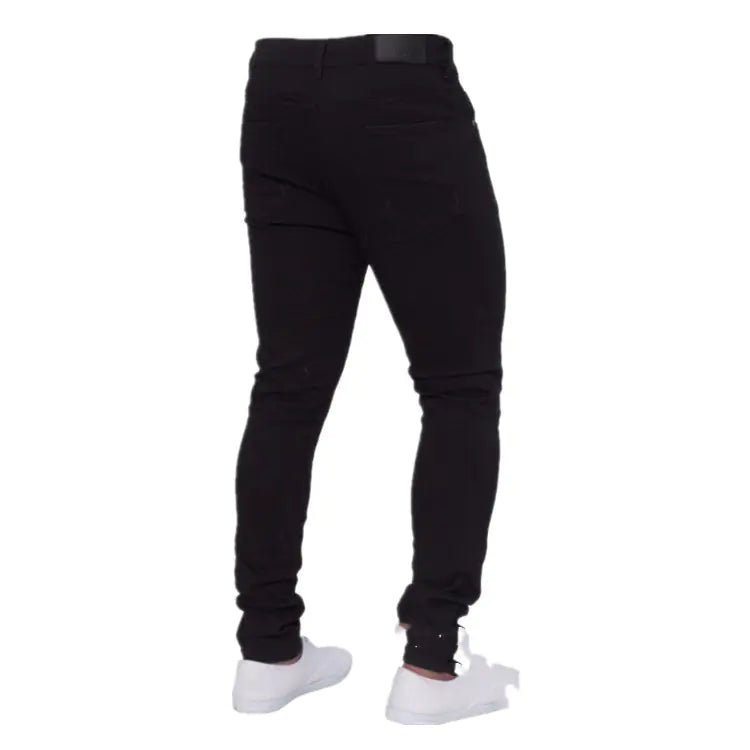 Men's Distressed Slim Fit Stretch Jeans (Casual) - Dakdouksson