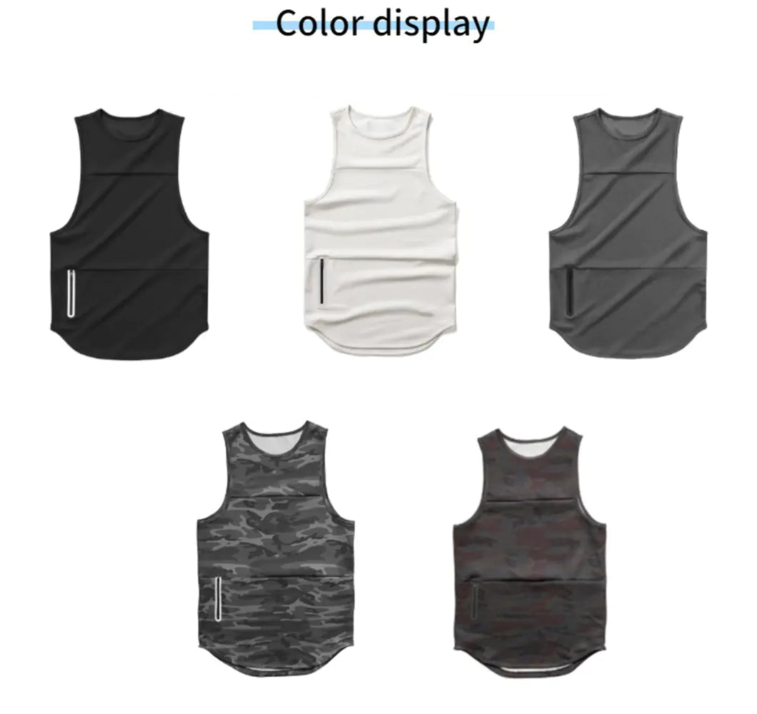 Men's Quick Drying Fitness Tank Top - Summer Collection - Dakdouksson