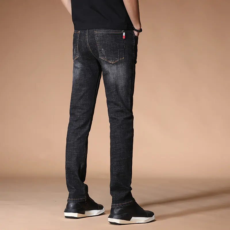 Men's Slim Fit Straight Leg Jeans - Dakdouksson