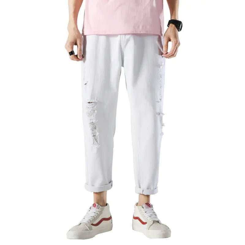 Men's Slim Fit Thick Straight Leg Jeans - Dakdouksson