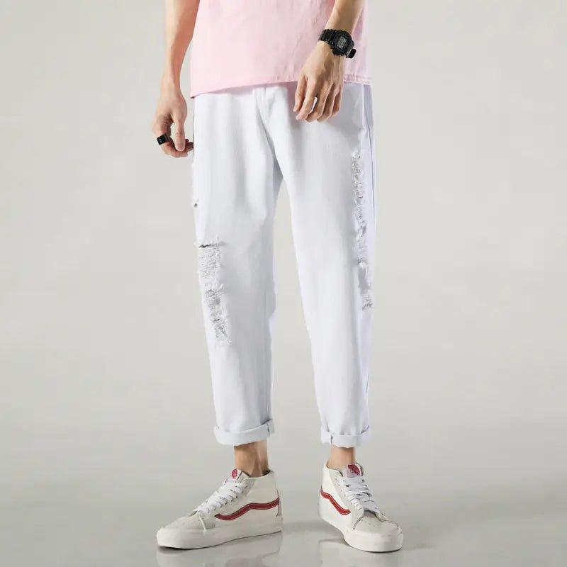 Men's Slim Fit Thick Straight Leg Jeans - Dakdouksson