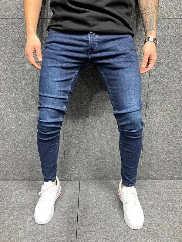 Men's Stretch Skinny Fit Denim Jeans - Dakdouksson