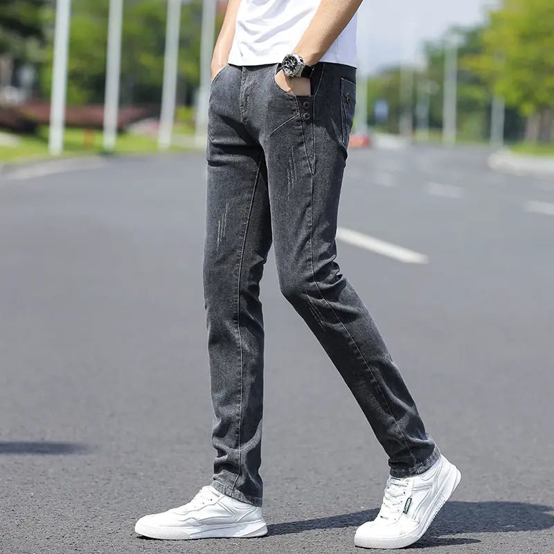 Men's Stretch Slim Fit Skinny Pants - Dakdouksson