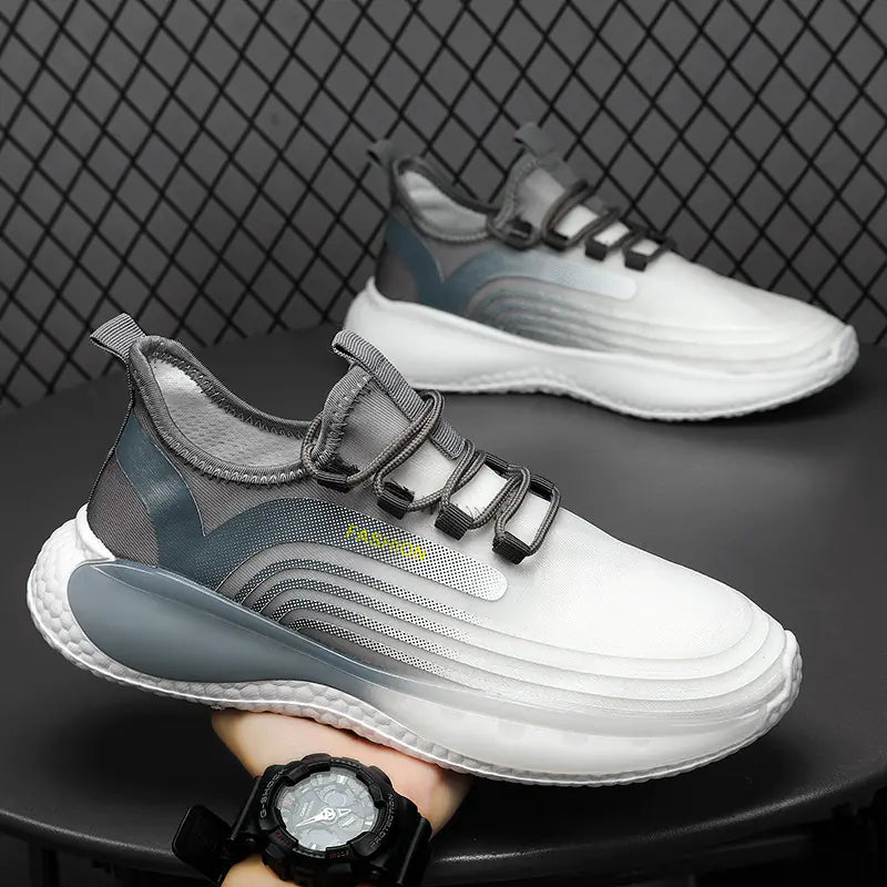 Men's Summer Breathable Flyknit Sneakers (Fashion) - Dakdouksson