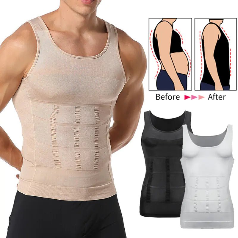 Men's Summer Fitness Racerback Tank Top Bodysuit - Dakdouksson