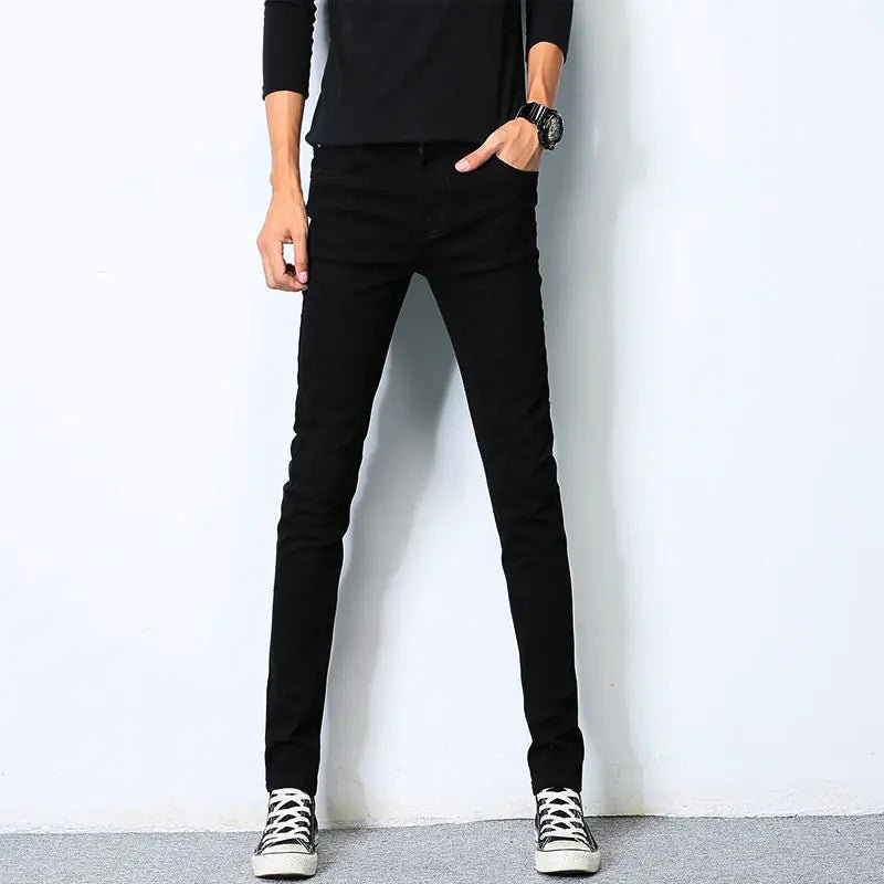 Men's Trendy Slim Fit Stretch Korean Style Jeans - Dakdouksson