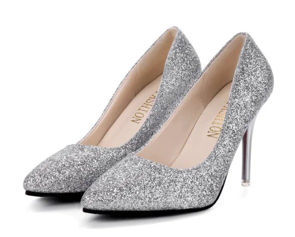 New Stylish Suede Pointed Toe Women's Heels - Dakdouksson