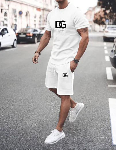 Men's Summer Set 2024 - Short Sleeve T-Shirt and Shorts