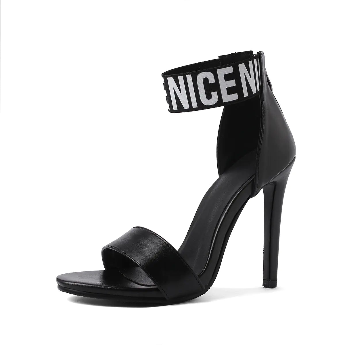 Open - Toe High Heels for Women with Slim Heels - Dakdouksson