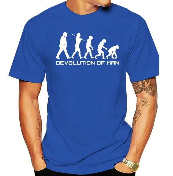 Round neck short sleeve T-shirt - Dakdouksson