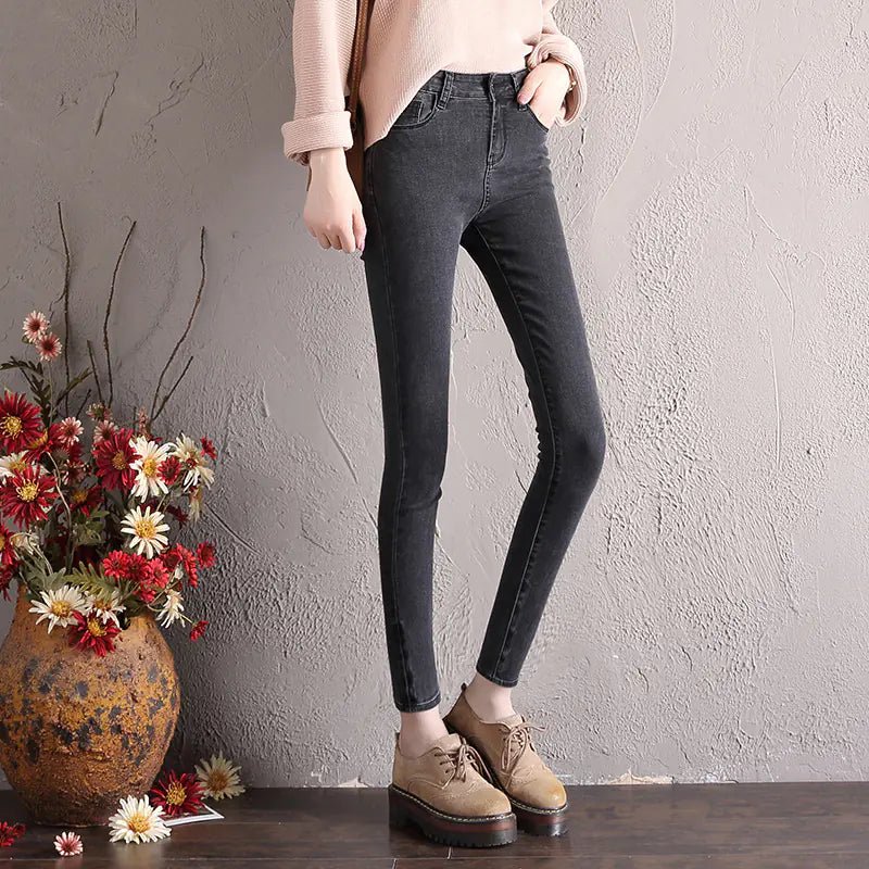 Skinny Stretch Denim Pants - Dakdouksson