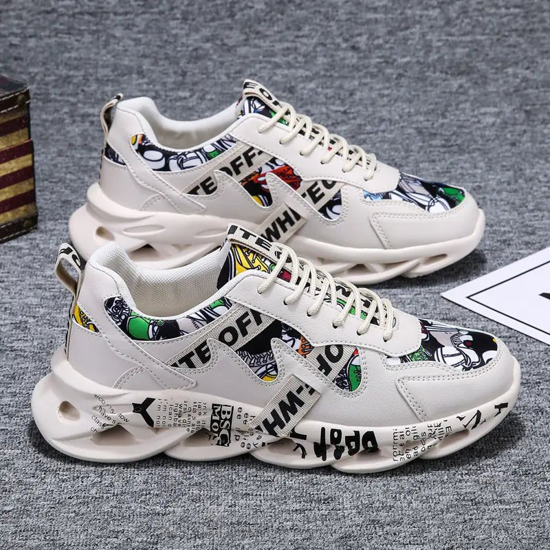 Trendy Breathable Summer Dad Sneakers for Men - Dakdouksson