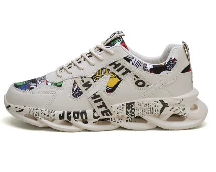 Trendy Breathable Summer Dad Sneakers for Men - Dakdouksson