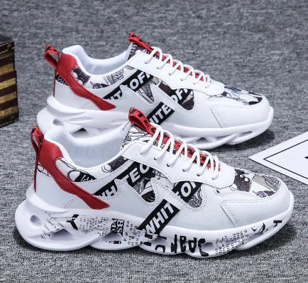 Trendy Breathable Summer Dad Sneakers for Men - Dakdouksson