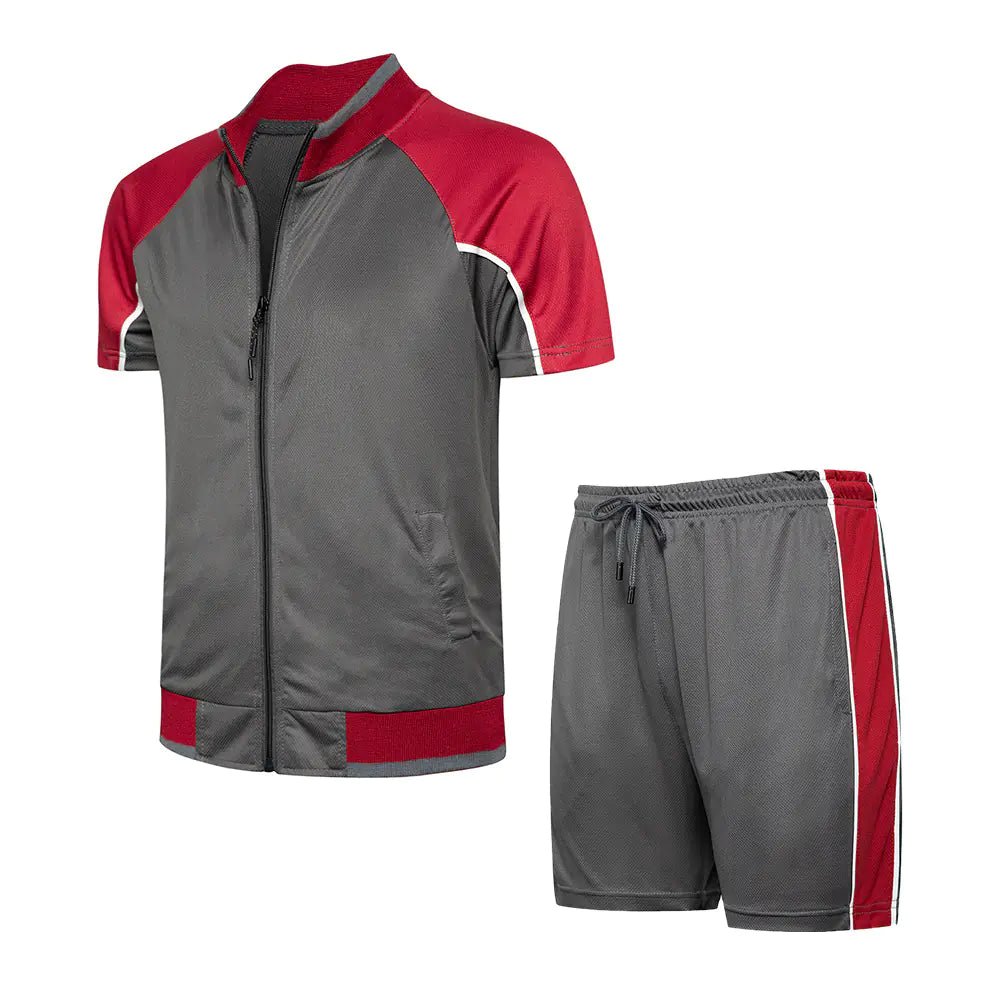 Trendy Men's Casual Sports Suit Short Set - Dakdouksson