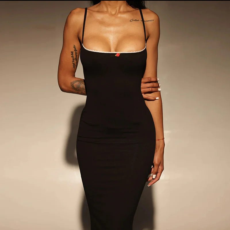 Tube Top Lace Dress - Dakdouksson