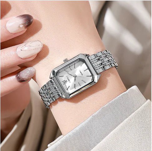 Women's Square Steel Strap Watch - Dakdouksson